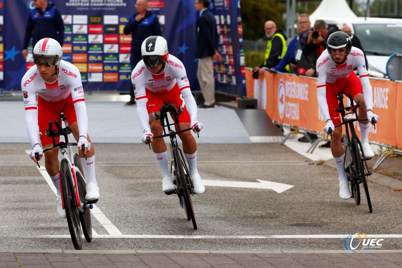 2023 UEC Road European Championships - Drenthe - Junior Mixed Team Relay - Emmen - Emmen 38, km - 21/09/2023 - Poland - photo Luca Bettini/SprintCyclingAgency?2023